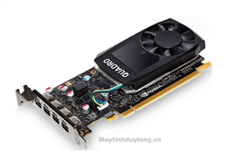 CARD đồ họa NVIDIA QUADRO P620 2GGDR5. 128-bit, 512 Cores x 4 mini DP