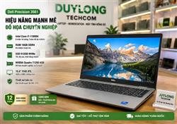 Dell Precision M3561 - Xeon W-11855M, DRAM4 16G, NVME 512G, VGA T1200, Màn 15.6 FHD IPS