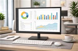 HP V22v G5 22 inch Full HD, tấm nền VA, 75Hz, chống chói, phù hợp văn phòng