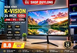 KV-VISION 24 FHD IPS 120Hz - Màn Hình Giá Rẻ Cho Văn Phòng & Gia Đình