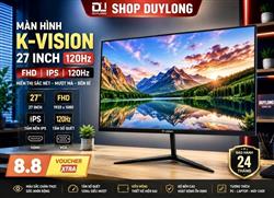 KV-VISION 27 FHD IPS 120Hz - Màn Hình Giá Rẻ Cho Văn Phòng & Gia Đình