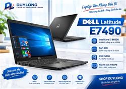Laptop Dell Latitude E7490 - Core i7 8650U / RAM 8GB / SSD 256G / Màn 14 inch FHD IPS SIÊU ĐẸP
